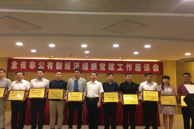 喜報(bào)—— 集團(tuán)黨委榮獲廣東省非公經(jīng)濟(jì)組織“先進(jìn)黨組織”榮譽(yù)稱號